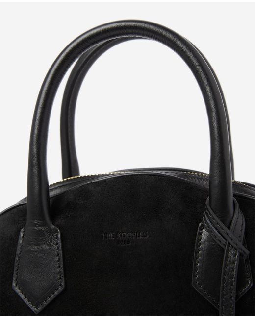 Women S Medium Black Suede Bag Irina By
