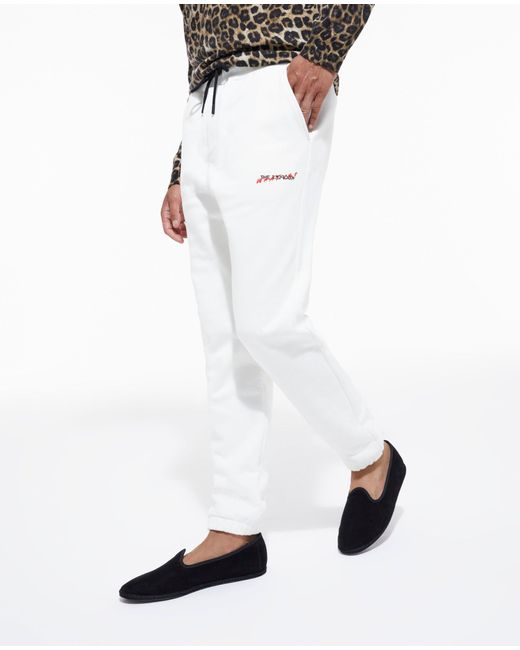 Damen Herren Bekleidung Herren Sport- The Kooples Baumwolle DAMEN in Weiß für Herren Training und Fitnesskleidung Sweatshirts 
