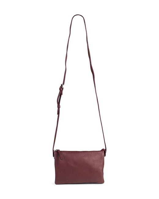 Markberg Leather Vera Crossbody Bag in Red - Lyst