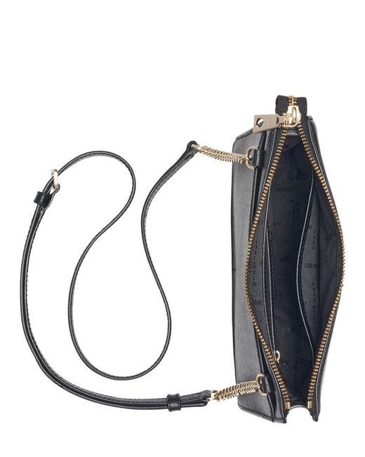dkny top zip crossbody bag