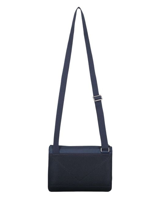 KENZO Blue Fabric Shoulder Bag for men