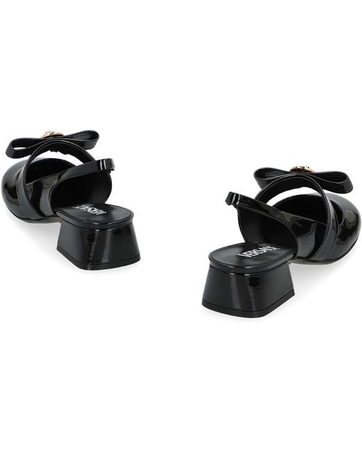 Versace Black Slingback