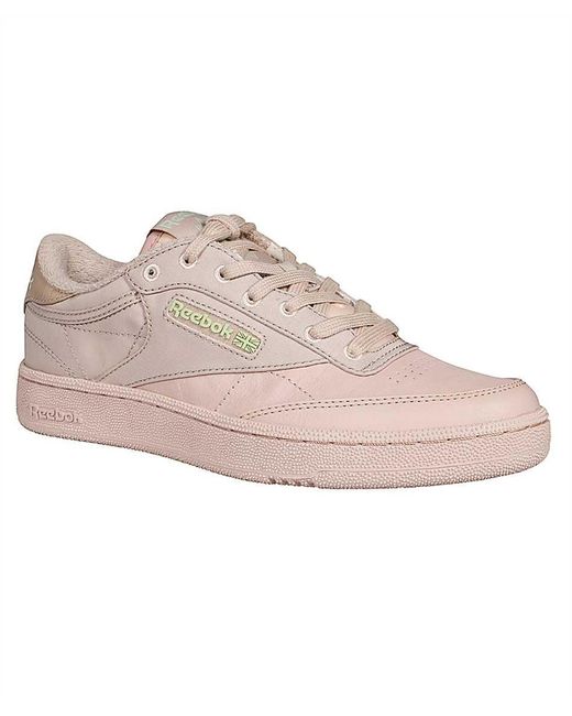 Reebok Pink Low-Top Sneakers for men