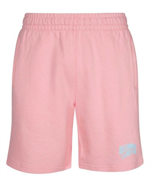 BBCICECREAM Pink Cotton Bermuda Shorts for men