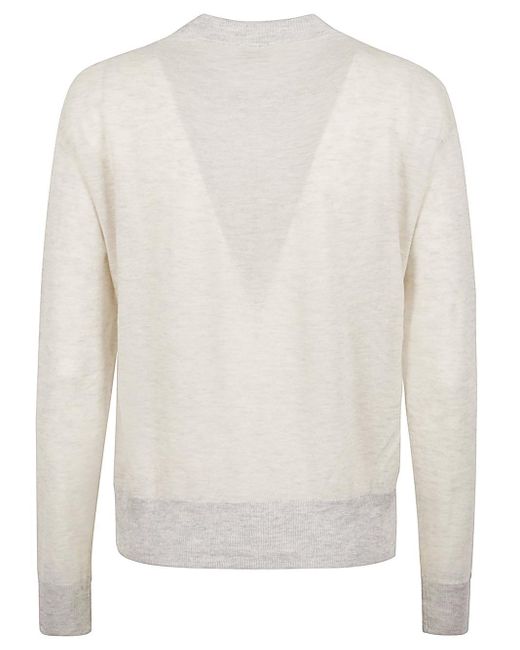 C.t. Plage White Sweaters