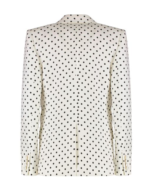 Valentino White Supergran Plusdepois Print Jacket