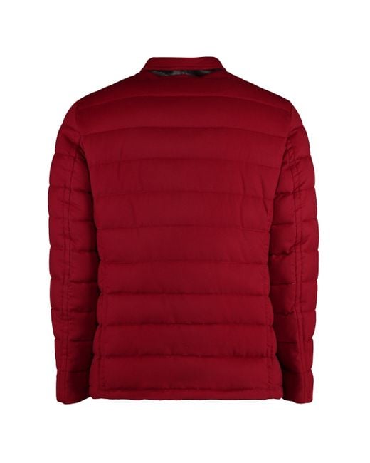 Moorer Red Zayn Cashmere Jacket