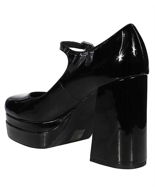 Karl Lagerfeld Black Platform Pump