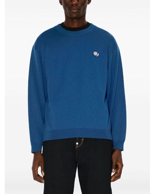 KENZO Blue Sweaters