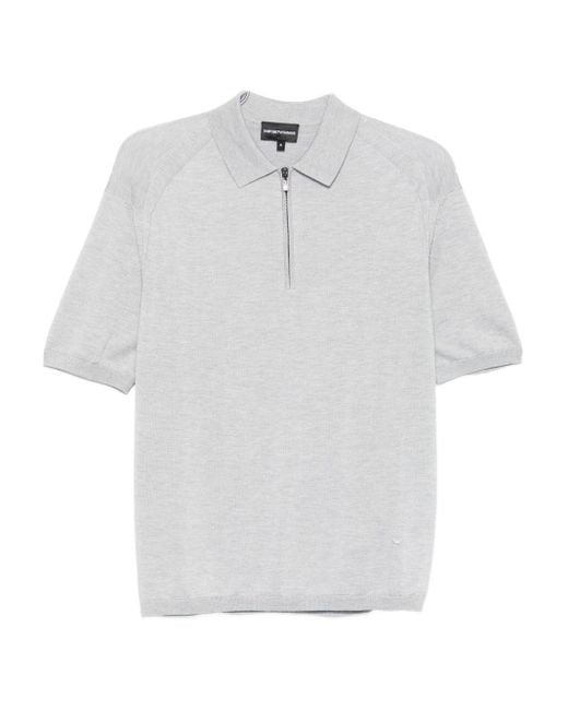 Emporio Armani White T-Shirts And Polos