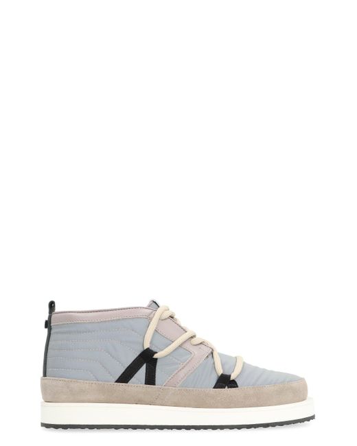 Volta Footwear White Mid-Top Sneakers