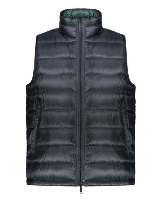 Herno Green Full Zip Down Vest
