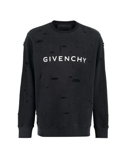 givenchy-Black-Cotton-Crew-
