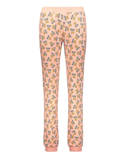 Moschino Natural Logo Print Sweatpants