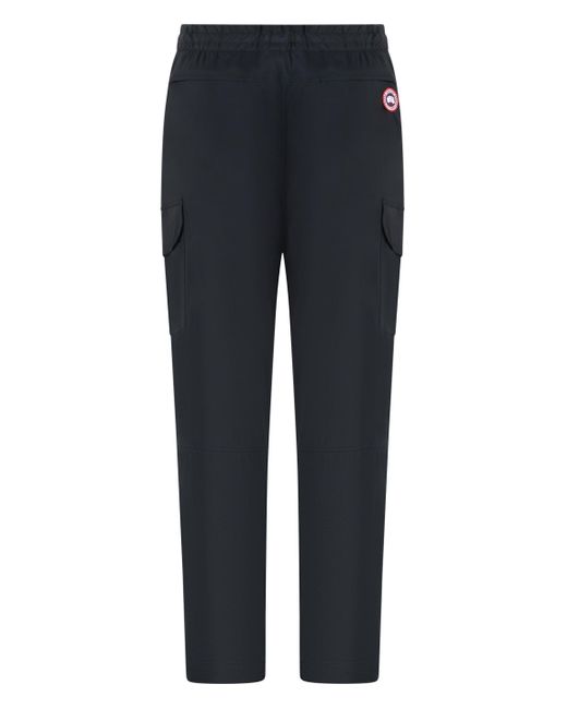 Canada Goose Blue Killarney Techno Fabric Track Pants for men