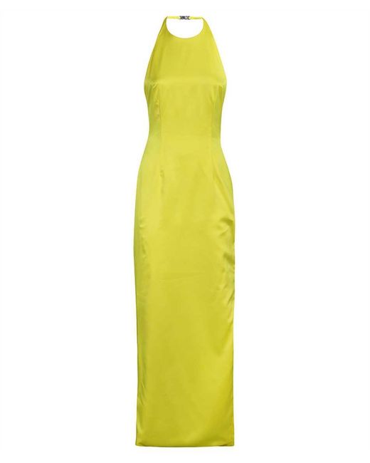 Gcds Yellow Strapless Dress
