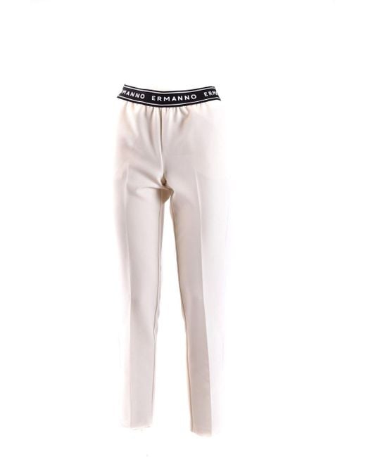 Ermanno Scervino Blue Trousers Ermanno