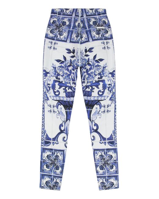 Dolce & Gabbana Blue Grace Skinny Jeans