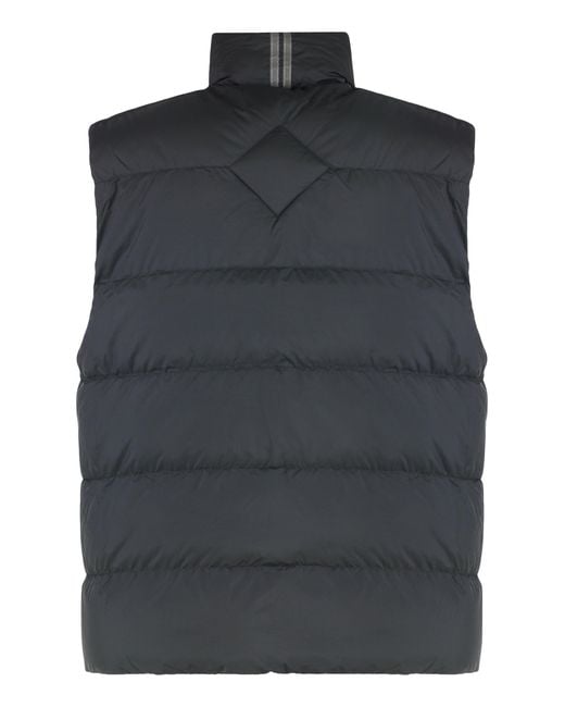 Canada Goose Black Padded Gilet Crofton for men
