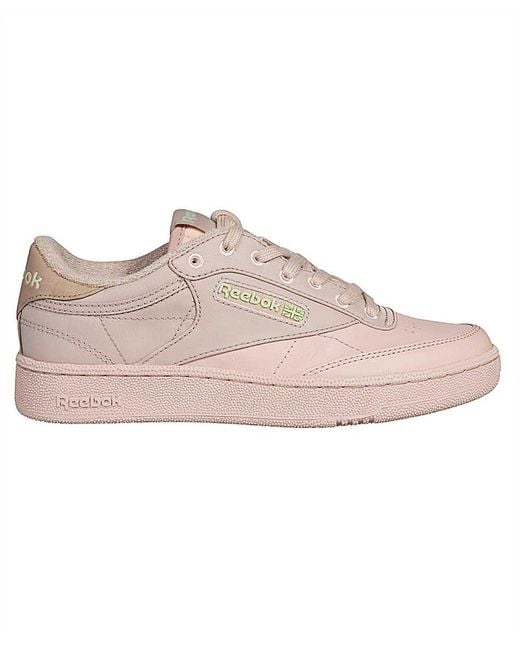 Reebok Pink Low-Top Sneakers for men