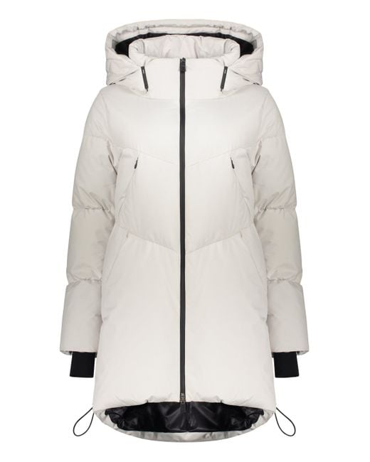 Herno White Full Zip Down Jacket