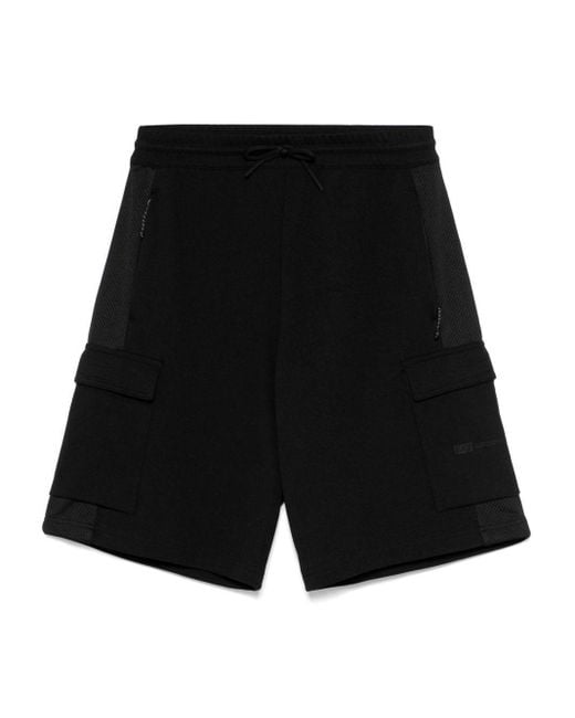 EA7 Black Shorts