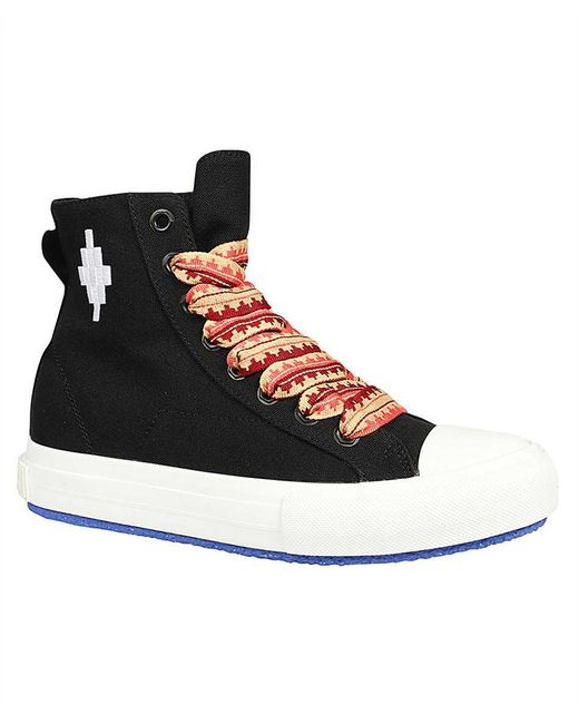 Marcelo Burlon Black High-Top Sneakers