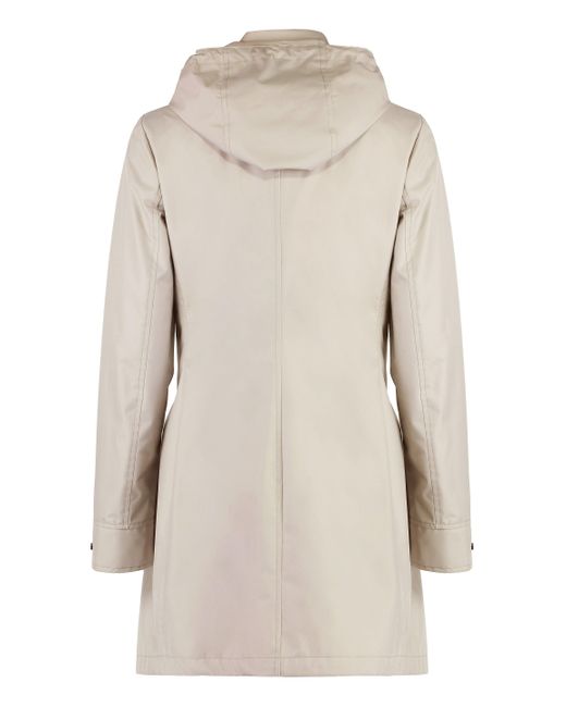 Moorer Natural Percy Technical Fabric Parka