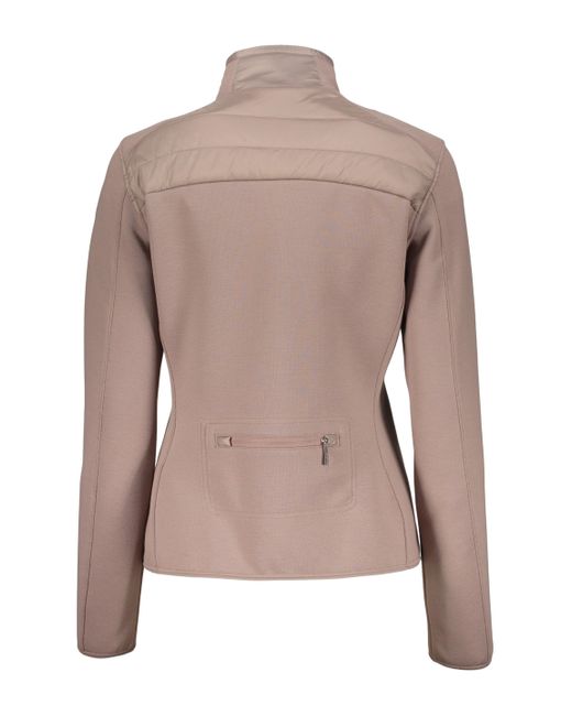 Parajumpers Brown Lightweight Jacket With Zip And Collar
