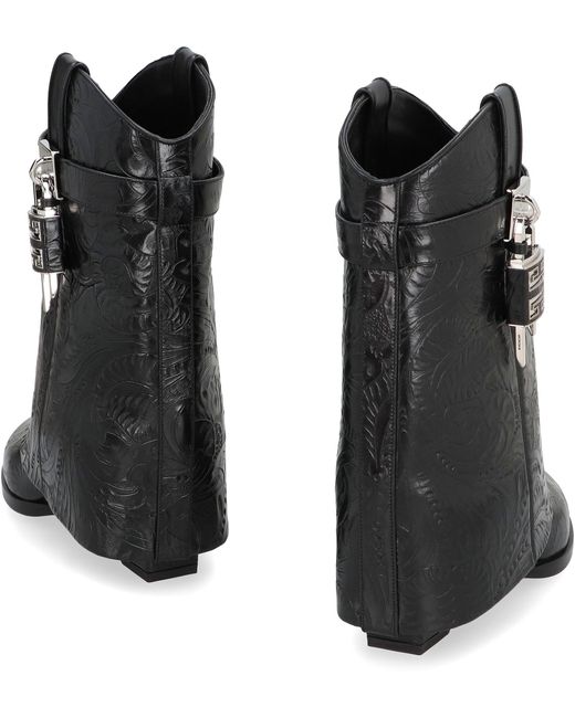 Givenchy Black Cowboy & Biker Boots