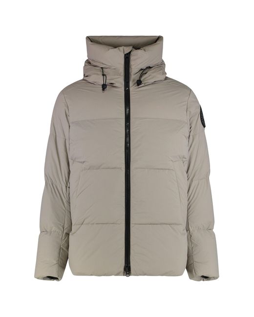 Canada Goose Gray Padded Jacket Crofton Label
