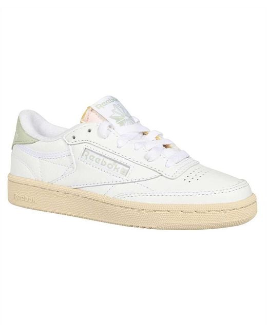 Reebok White Low-Top Sneakers