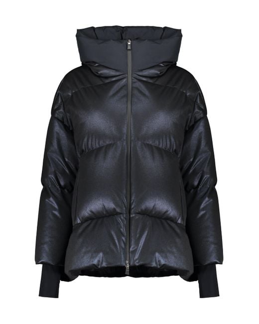 Herno Black Full Zip Down Jacket