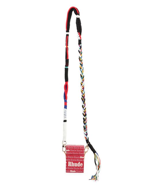 Rhude Red Small Cig Bag for men