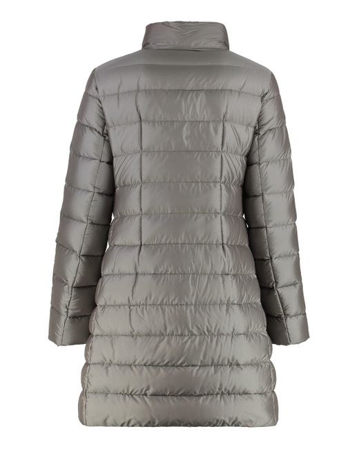 Moorer Gray Konya Techno-Nylon Down Jacket