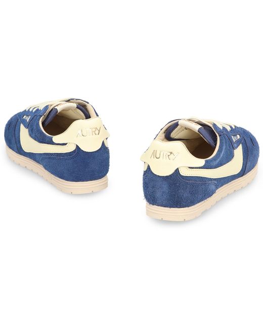 Autry Blue Windspin Low-Top Sneakers for men
