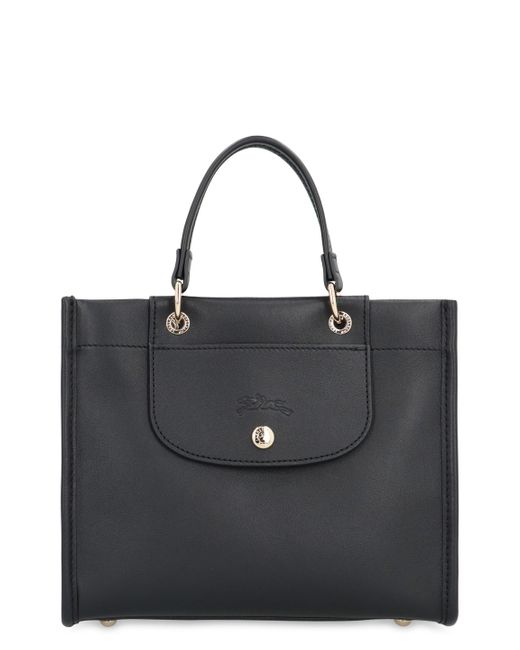 バッグ・カバンその他 Longchamp Black Cabas S Bag with handle Longchamp S Cabas Leather Bag in Black | Lyst