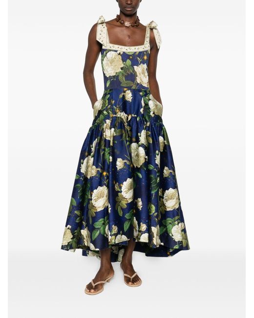 alice and olivia blue and gold dress Alice + Olivia | Dresses | Alice Olivia Carrie A Line Dress Brand New Nwt