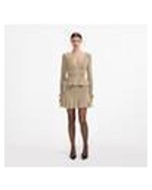 Self-Portrait White Self Portrait Dresses Golden