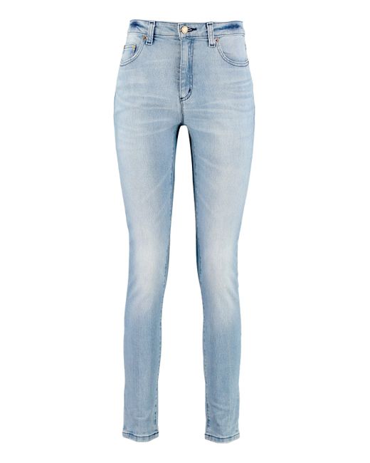 MICHAEL Michael Kors Denim Selma Skinny Jeans in Blue | Lyst