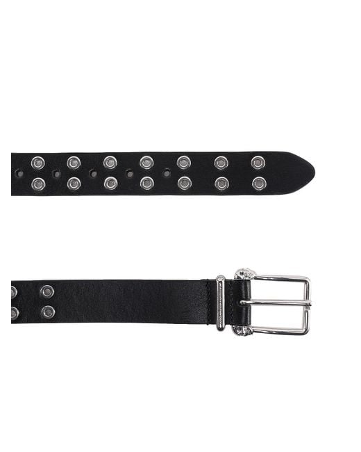 Alexander McQueen White Belts