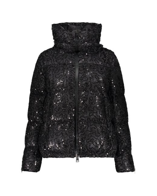 Herno Black Short Down Jacket