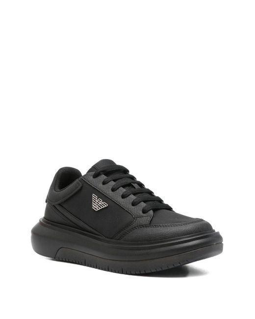 Emporio Armani Exclusive Black Sneakers