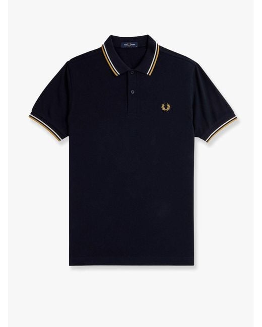 Fred Perry Blue T-Shirts And Polos