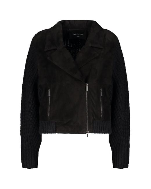 Fabiana Filippi Black Leather Jacket