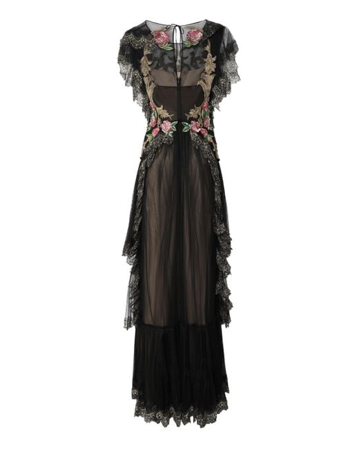 Alberta Ferretti Black I Live