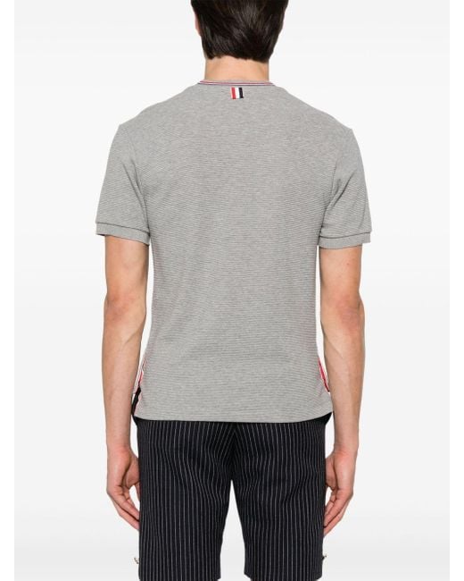 Thom Browne Gray T-Shirts And Polos Light
