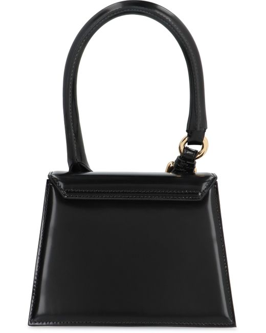 Jacquemus Black Le Chiquito Moyen Leather Handbag