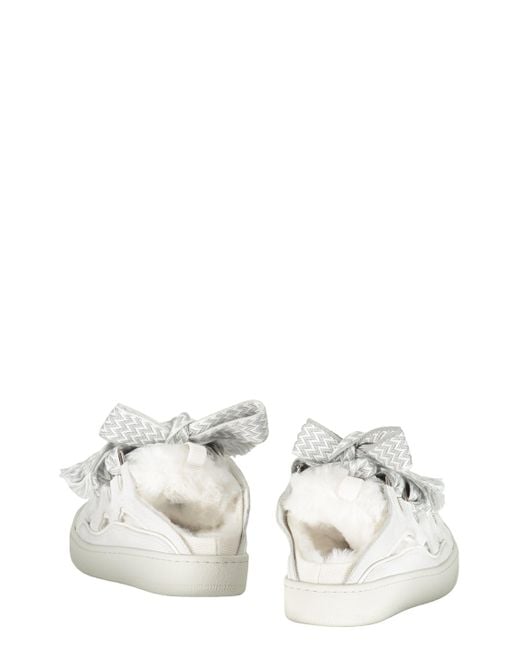 Lanvin White Chunky Sneakers