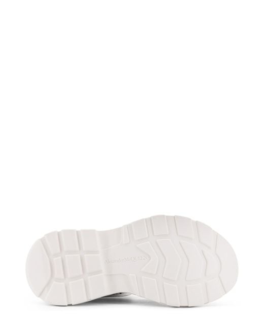 Alexander McQueen Blue Flat Shoes